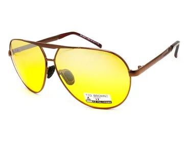 Очки-антифары Ted Browne TB-1035D-C-DRV-Y2A Коричневый Aviator - 1