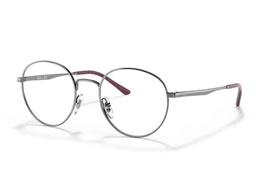 Оправа для очков Ray-Ban RB 3681V 2502 50 Серебряный Круглая - 1