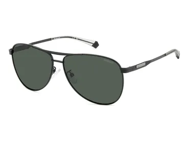 Солнцезащитные очки Polaroid PLD 2160/G/S/X 00362UC Черный Aviator - 1