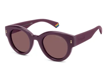 Солнцезащитные очки Polaroid PLD 6240/S/X 8CQ48KL Бордовый Round - 1