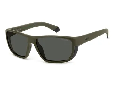 Солнцезащитные очки Polaroid PLD 7057/S DLD60M9 Оливковый Sport - 1