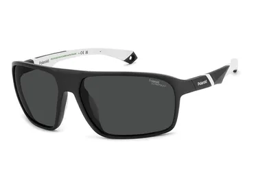Солнцезащитные очки Polaroid PLD 7058/S 00364E3 Черный, Белый Sport - 1