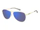 Солнцезащитные очки Polaroid PLD 2160/G/S/X J5G625X Золотой Aviator - 1